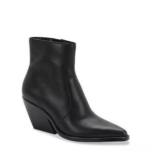 Dolce Vita Volli Pointed Booties Black Leather 7 NWT